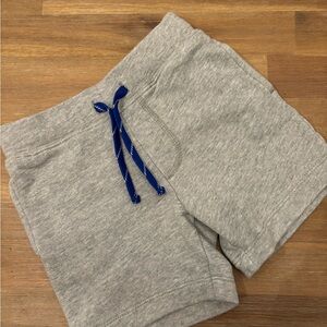 Boys comfy gray cotton shorts from crew cuts